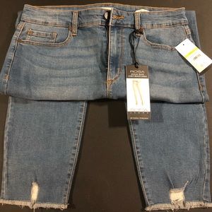 Sofia High rise curvy skinny ankle jeans